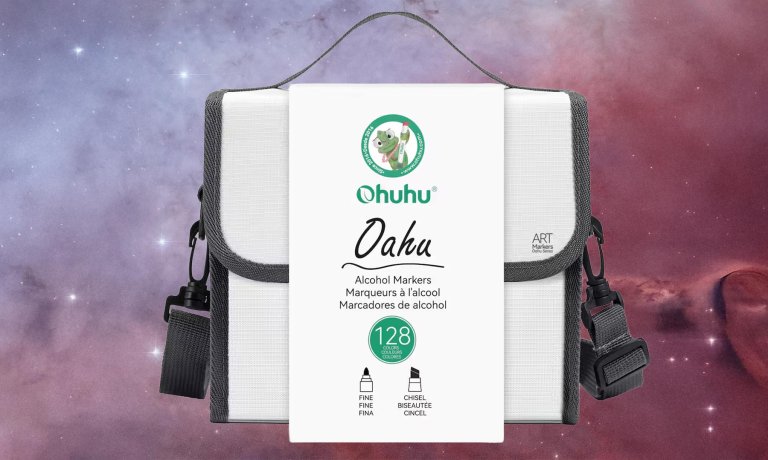 Oahu 128 color basic alcohol markers