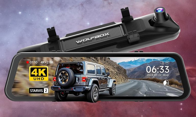 WOLFBOX G900 Pro Mirror Dash Cam