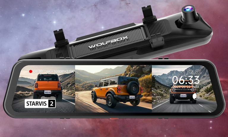 WOLFBOX G900TriPro Bumper Version 3 dash camera