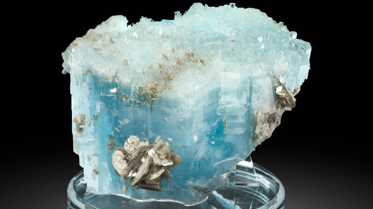 a large aqua colored mineralHeritage Auctions.