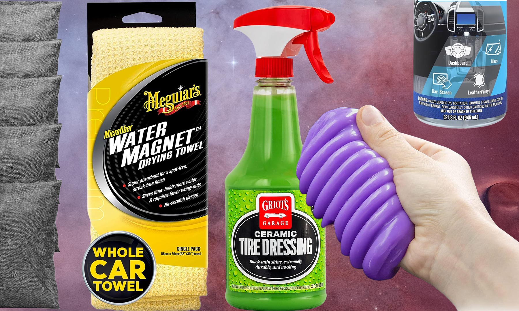 Car cleaning kit essentials