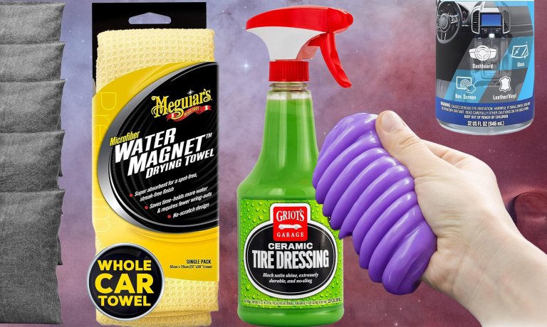 Car cleaning kit essentials