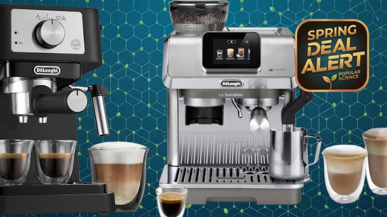 De'Longhi espresso and coffee machines on sale during Amazon's Big Spring Sale