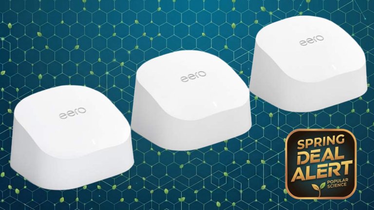 Amazon eero 6 mesh wifi system 3-pack