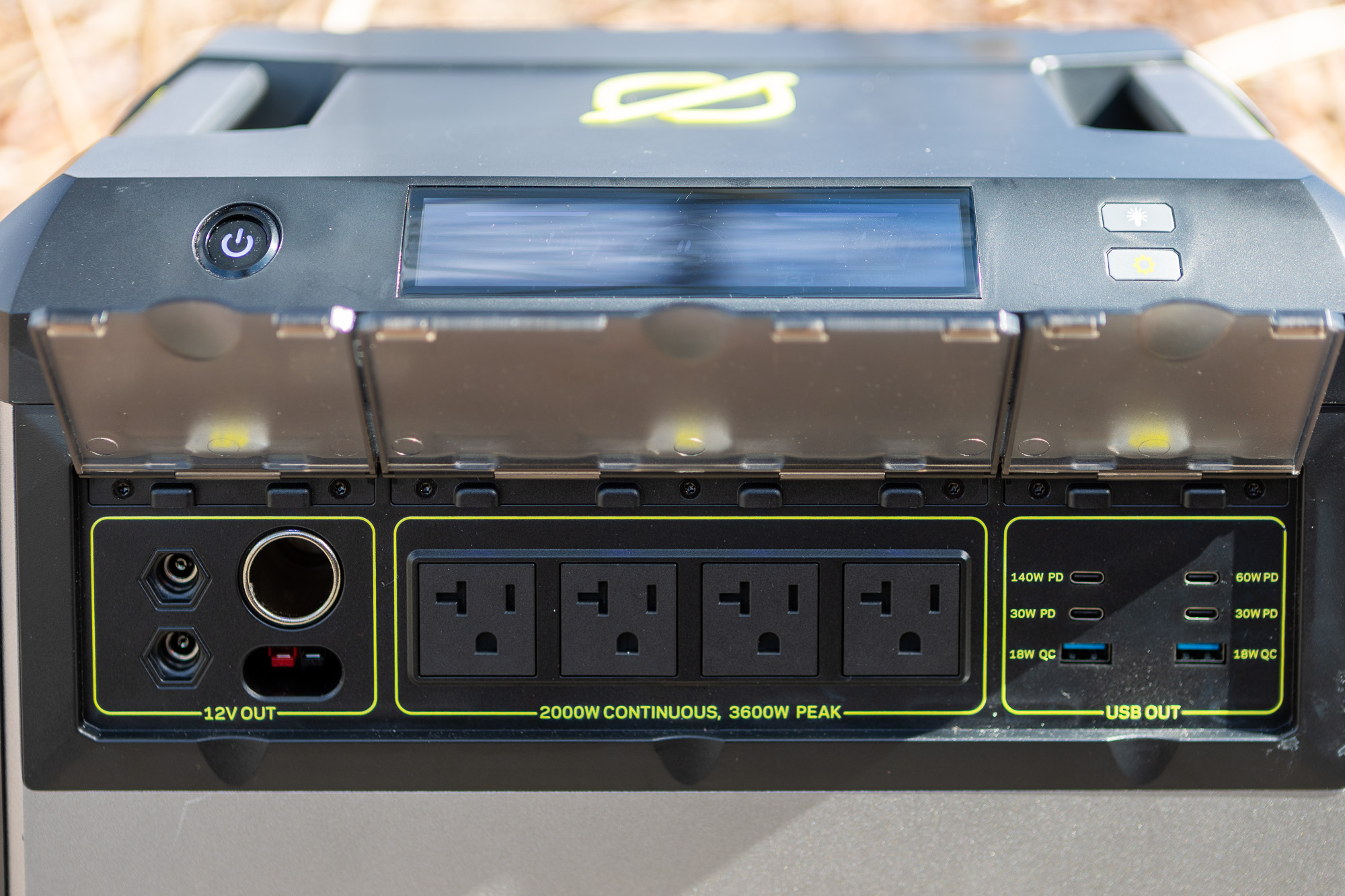 goal zero yeti 1500 6G ports