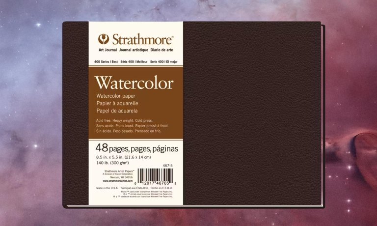 Strathmore 400 series watercolor hardbound art