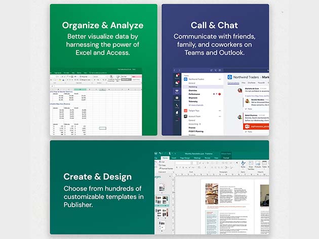 Inside image for this bundle gives you office 2021 windows 11 pro for life Stack Commerce sponsored deal