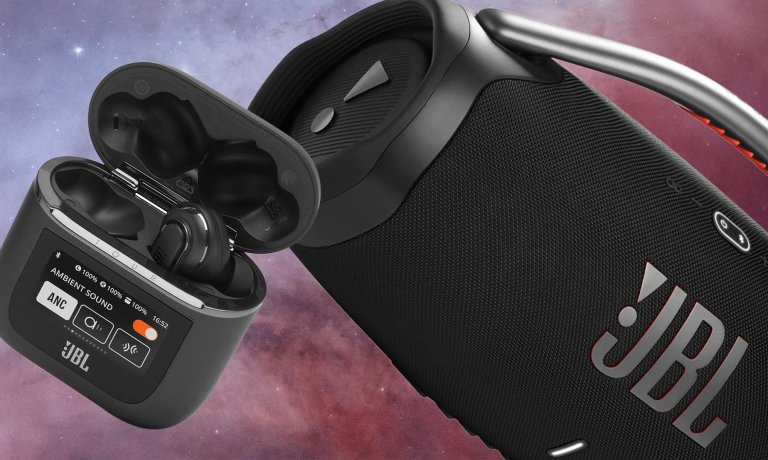 JBL speakers and earbuds