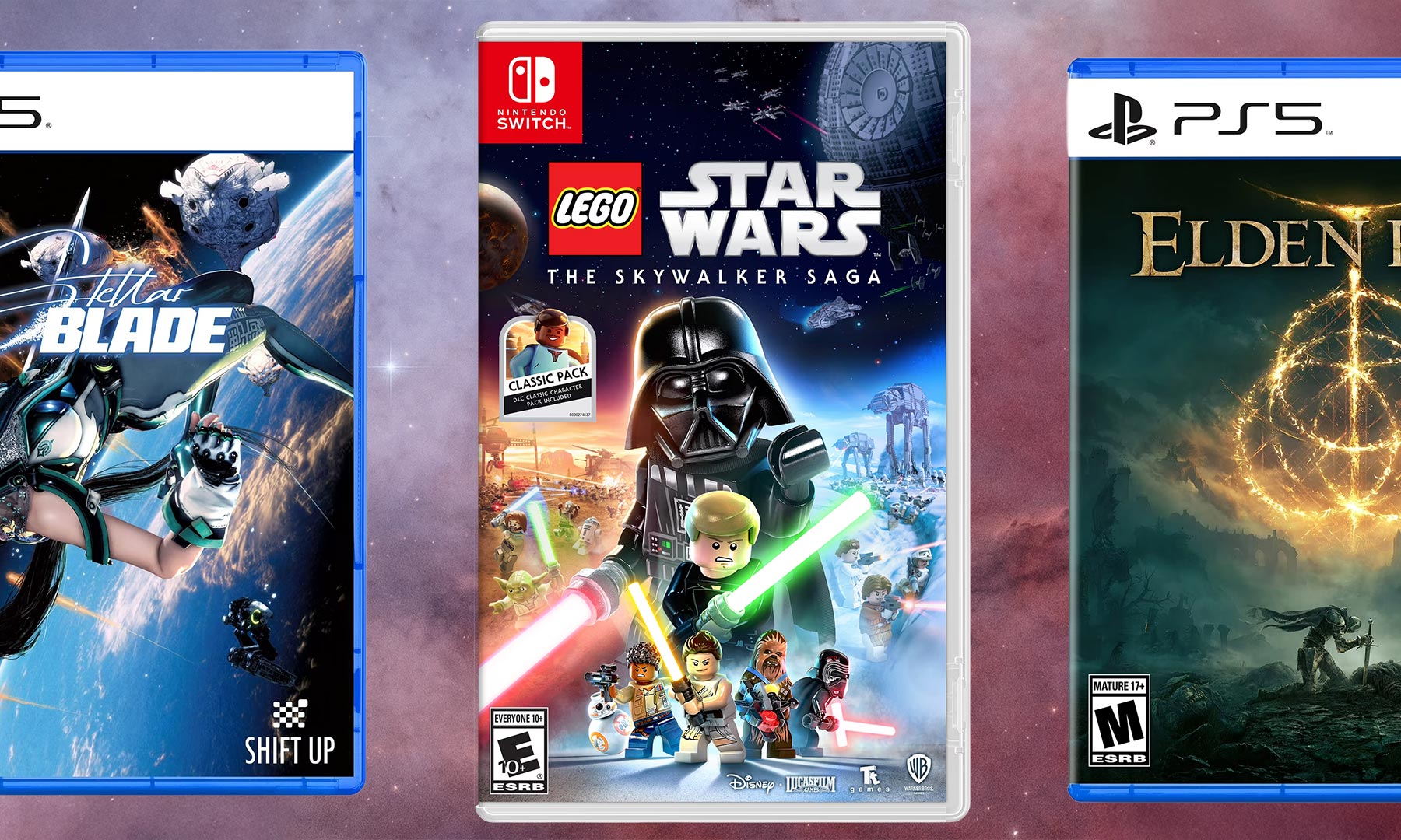 Stellar Blade, Star Wars Lego, Elden Ring