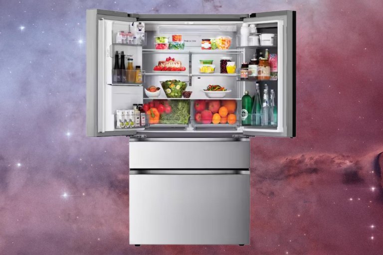 29 cu. ft. Smart MyColor InstaView Standard-Depth MAX 4-Door French Door Refrigerator