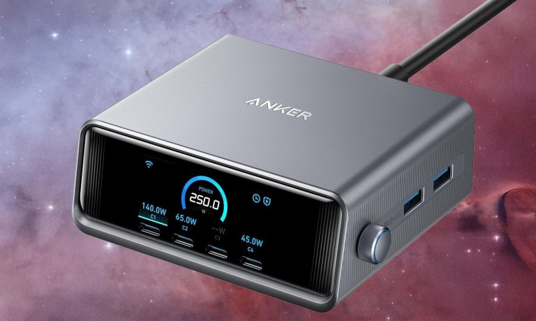 Anker Prime Charging Station, 250W 6-Port GaN USB C Charger