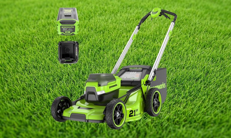 Greenworks 60V 21-inch self-propelled lawn mower