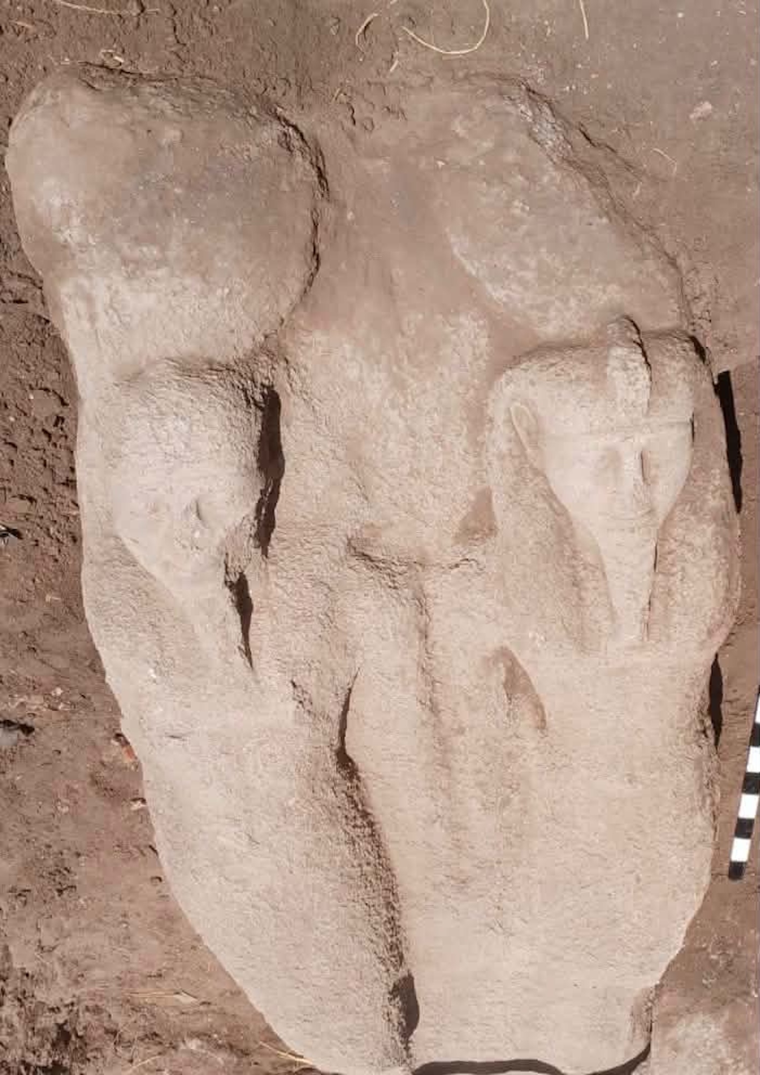 Archaeologists discover 7-foot-tall statue of legendary Egyptian