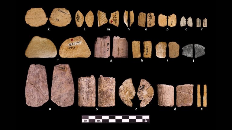 Probable examples of Indigenous dice tools