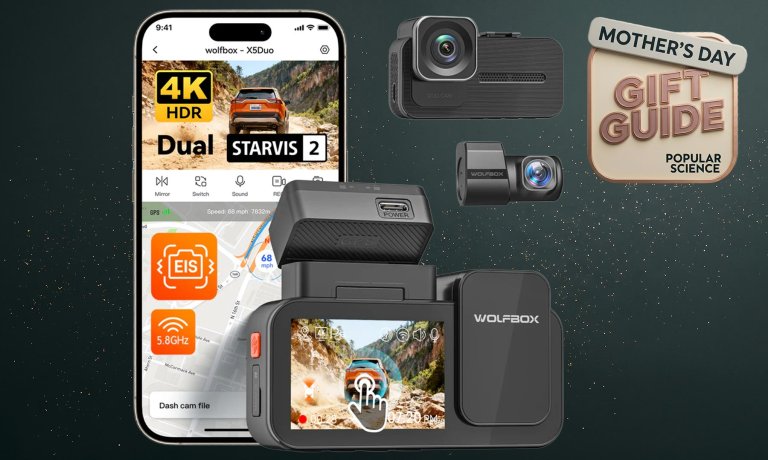 Wolfbox X5 Duo 4K2.5K starvis dash camera