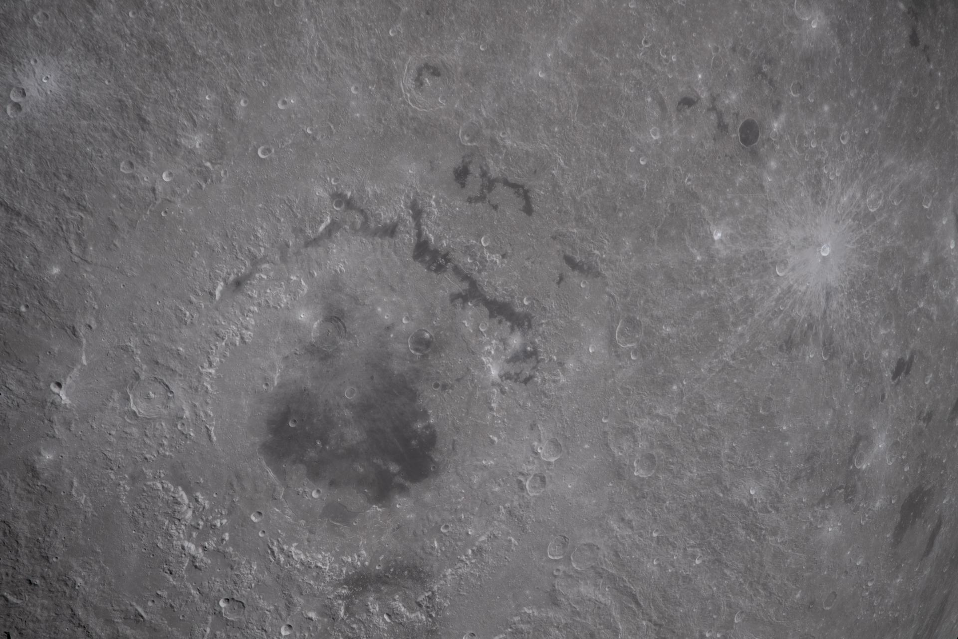 crater on moon