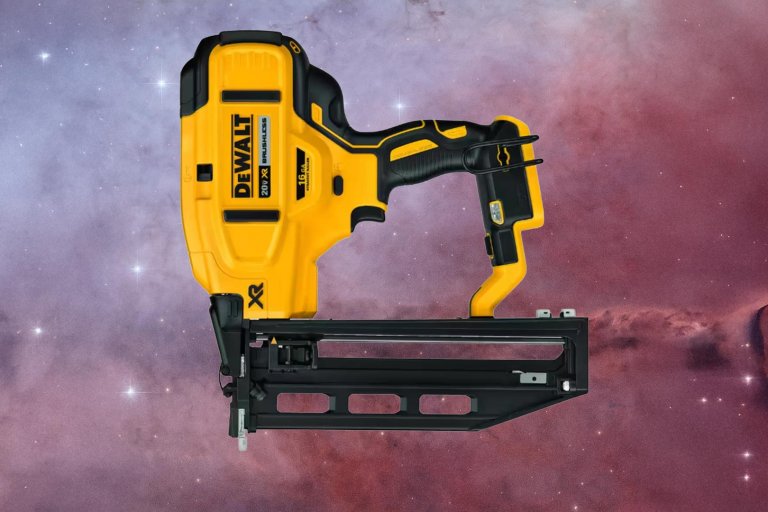 DEWALT 20V MAX XR 16 guage lithium ion cordless finish nailer