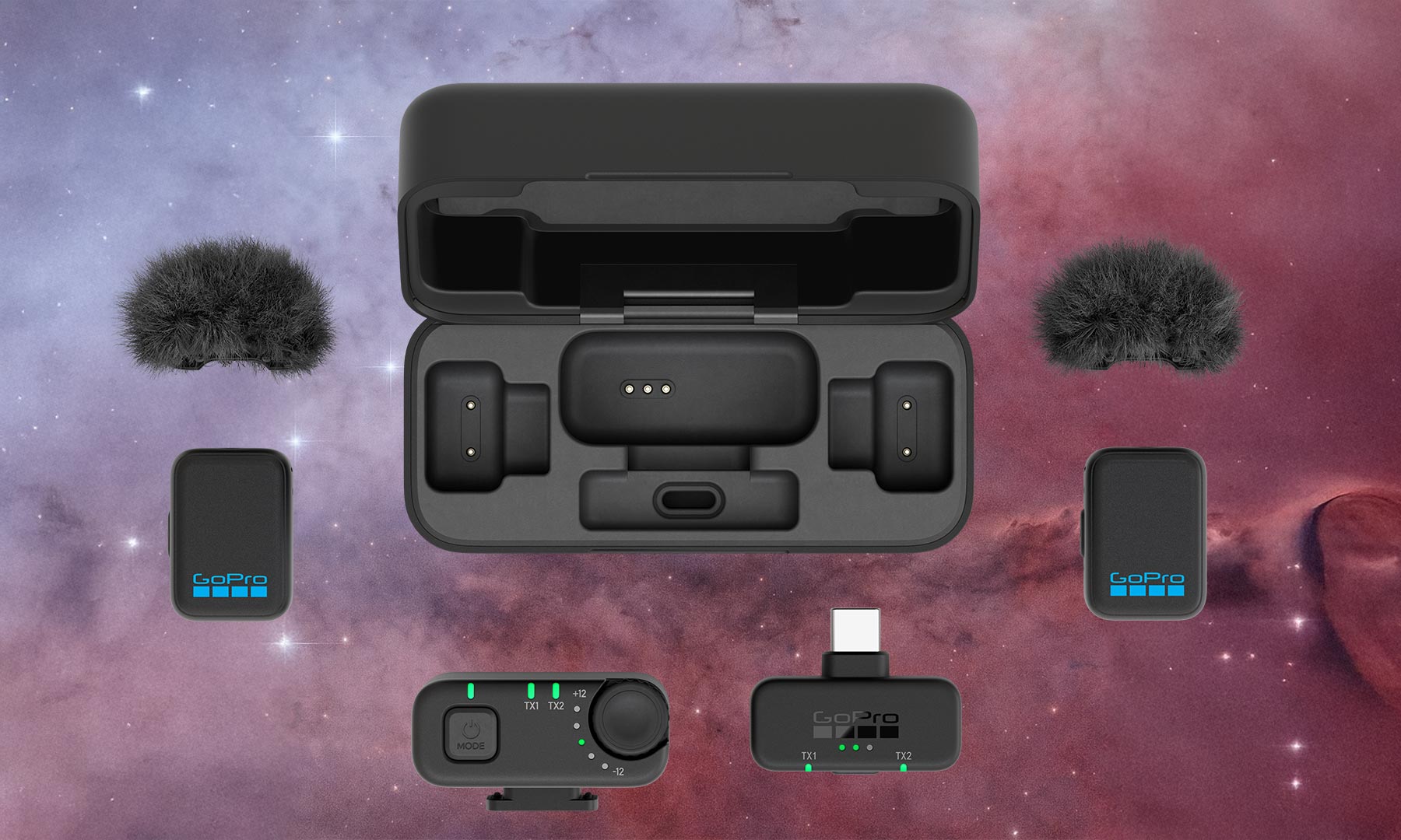 GoPro Wireless microphones