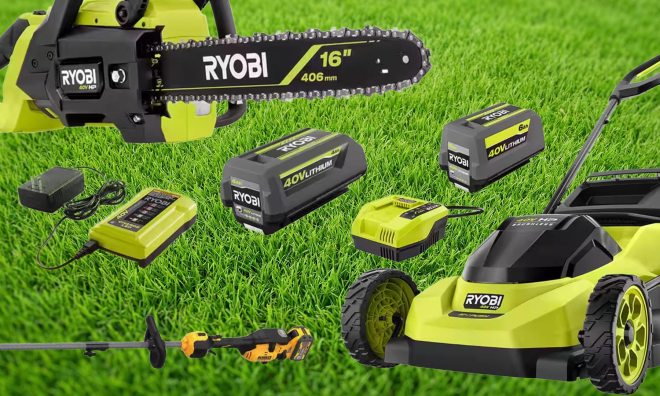 The Home Depot is blowing out Ryobi 40V electric yard tools during this ...