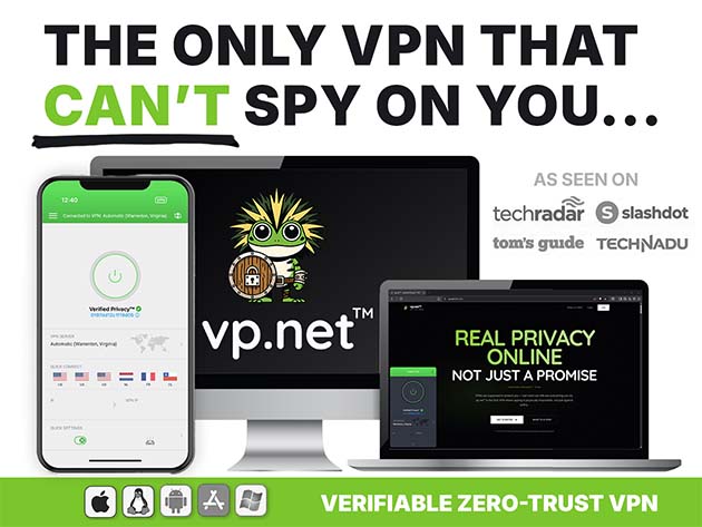 Inside image for this vpn adds a layer between you and trackers Stack Commerce sponsored deal
