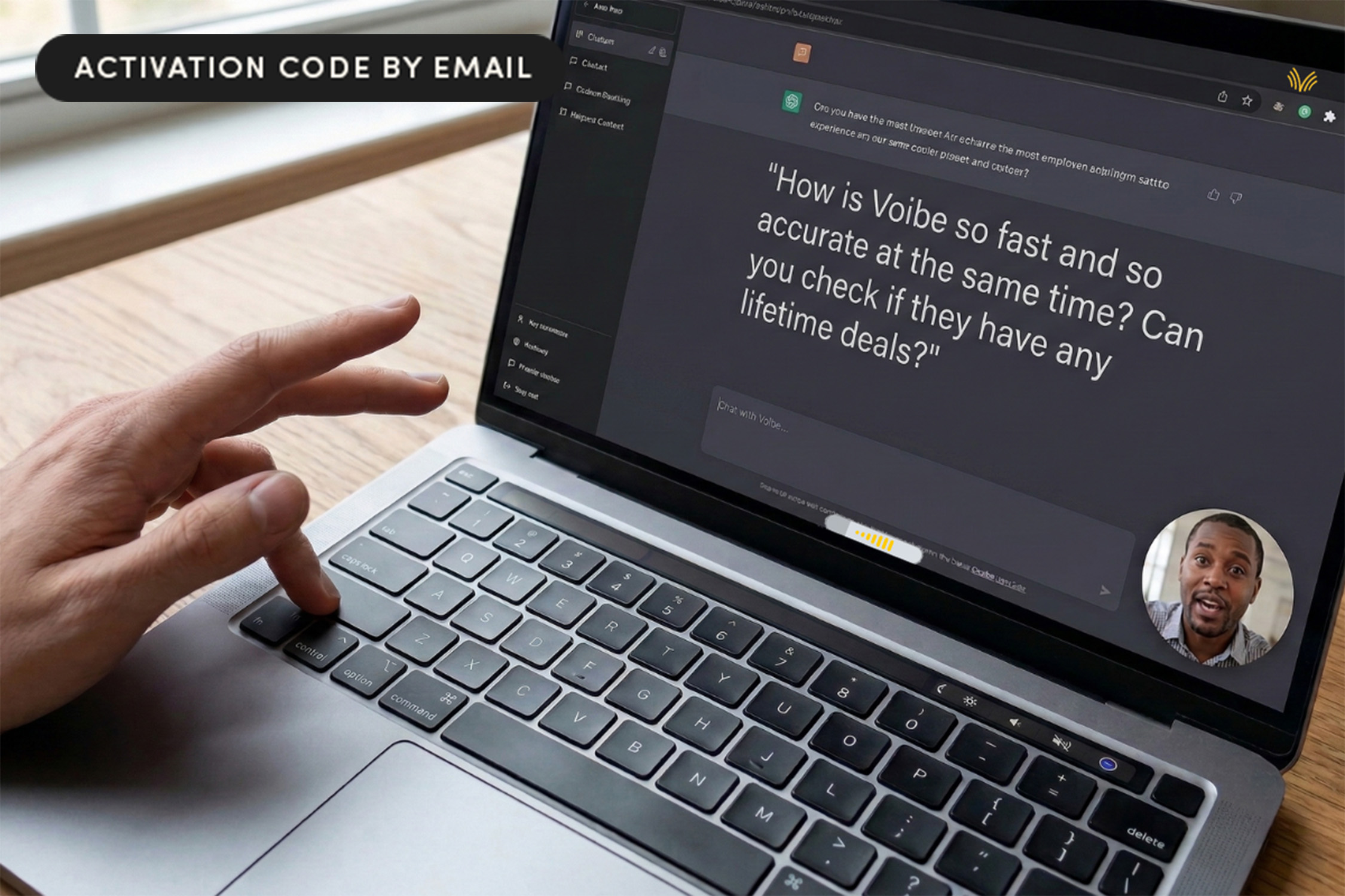 Inside image for turn your voice into your primary writing tool with voibe for less Stack Commerce sponsored deal