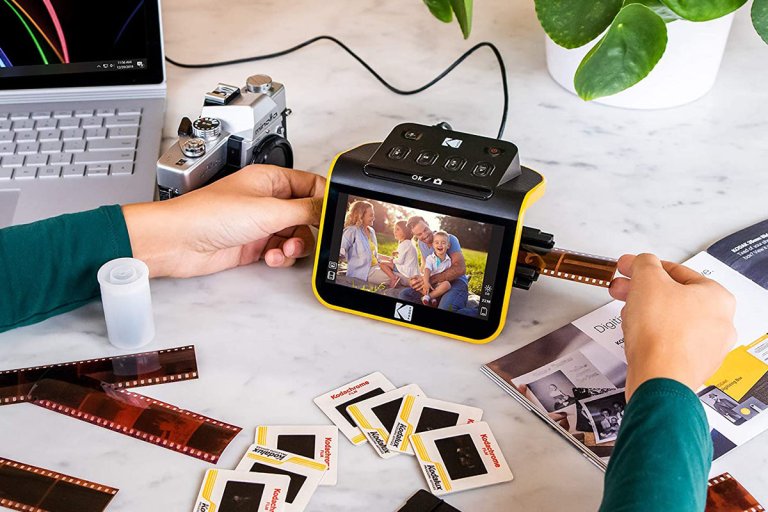Image for uncover family memories with the kodak slide-n-scan film slide scanner Stack Commerce sponsored deal