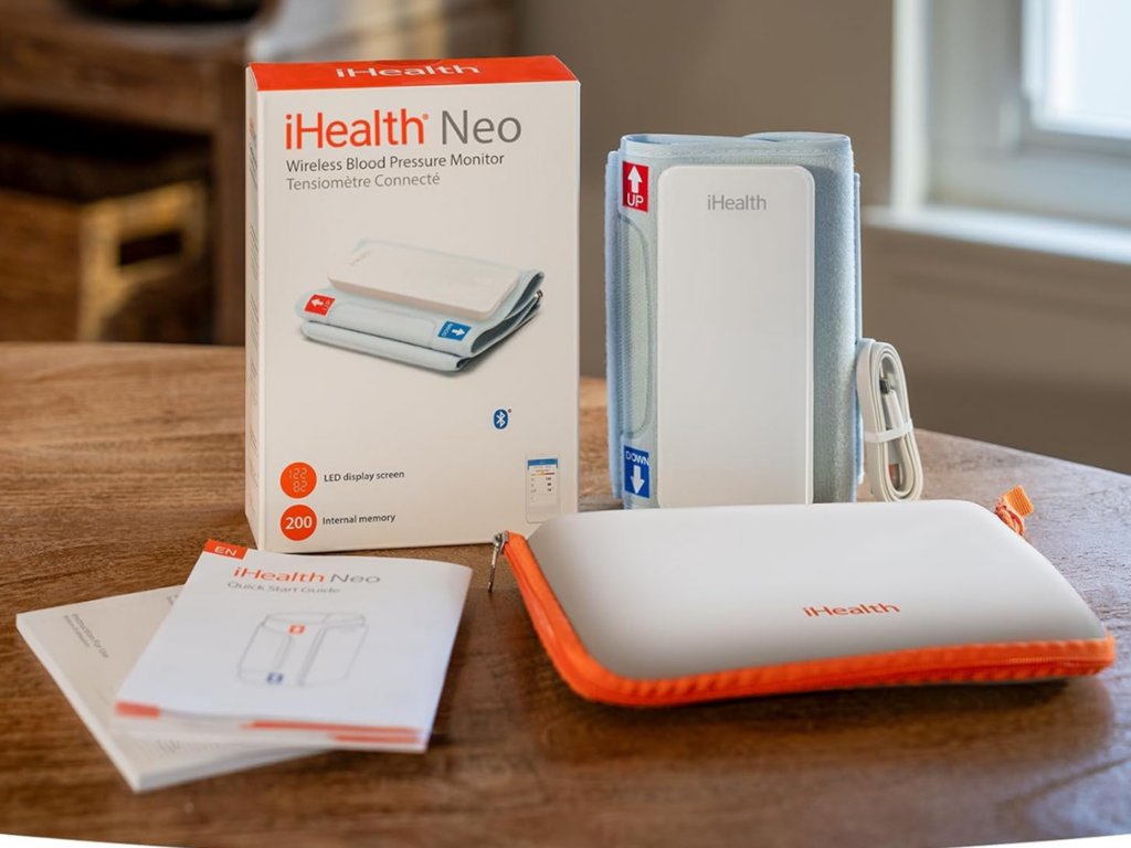 Inside image for this wireless blood pressure monitor tracks your readings at home Stack Commerce sponsored deal