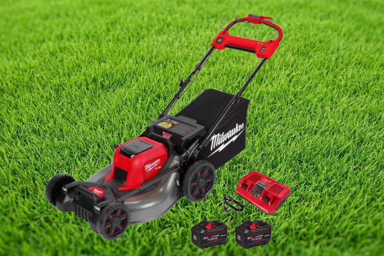 Milwaukee M18 fuel 21-inch electric mower on sale during The Home Depot's Spring Black Friday sale
