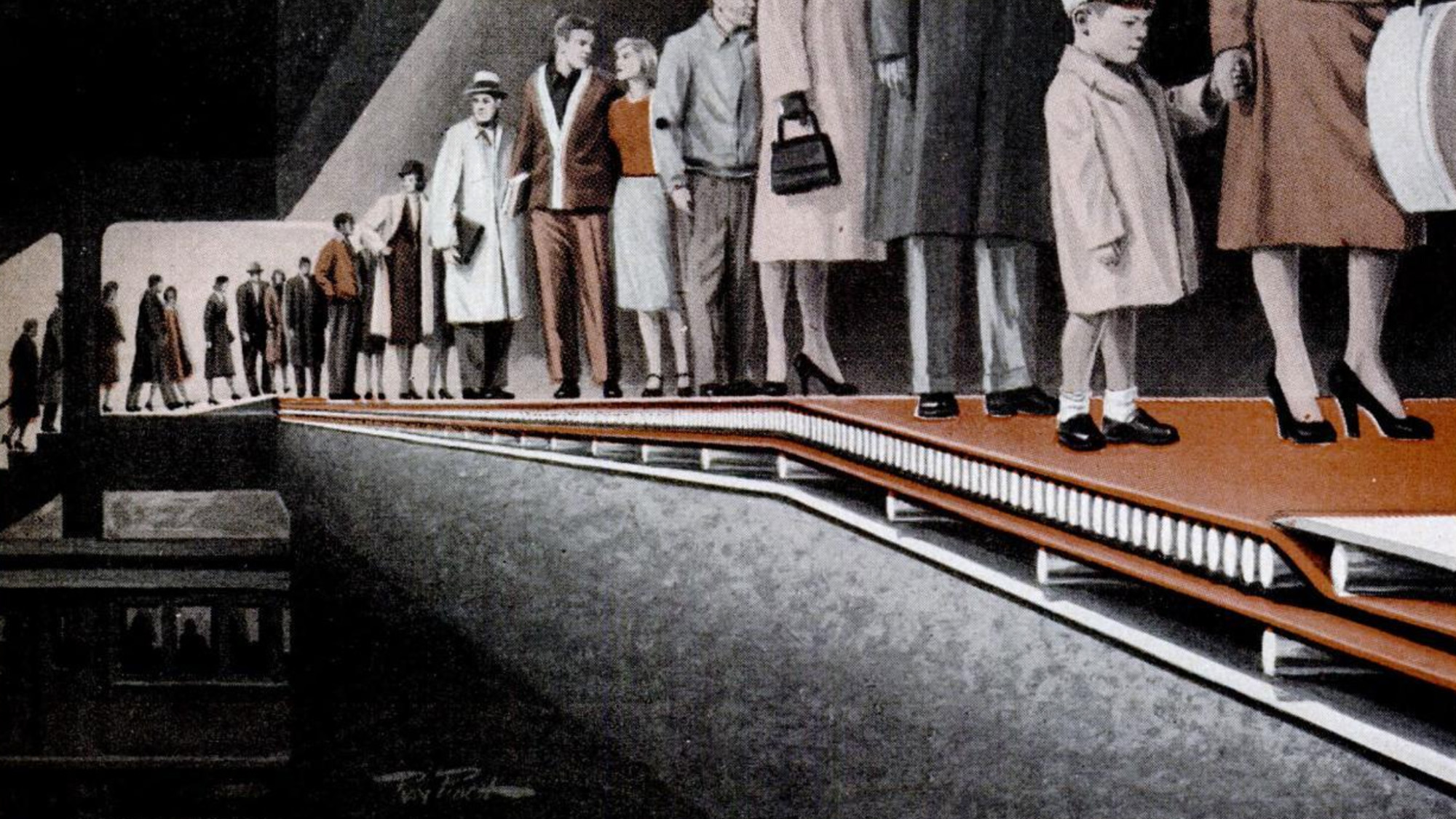 popsci.com - Bill Gourgey - In 1871, cities almost got moving sidewalks. Why are we still waiting?
