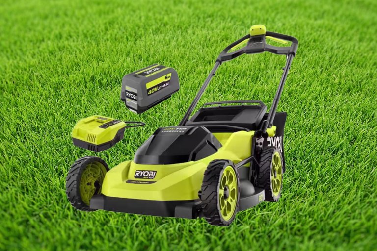 Ryobi 40V HP Brushless 20-inch cordless battery walk behind posh mower