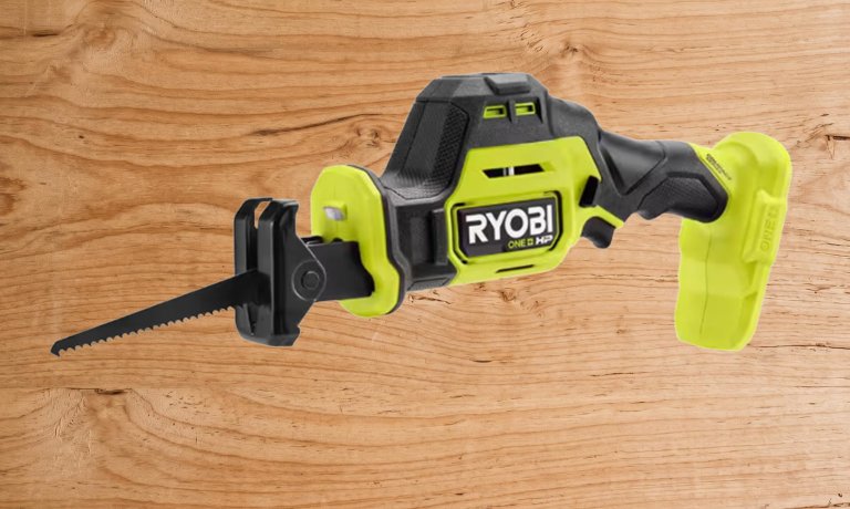 Ryobi One HP 18V Brushless compact one handed reciprocating saw