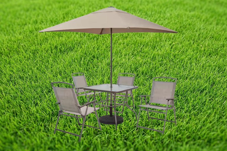 Stylewell Amberview 6-piece sling folding outdoor dining set