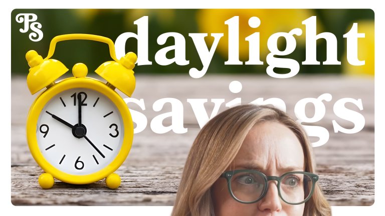 clock and woman's face