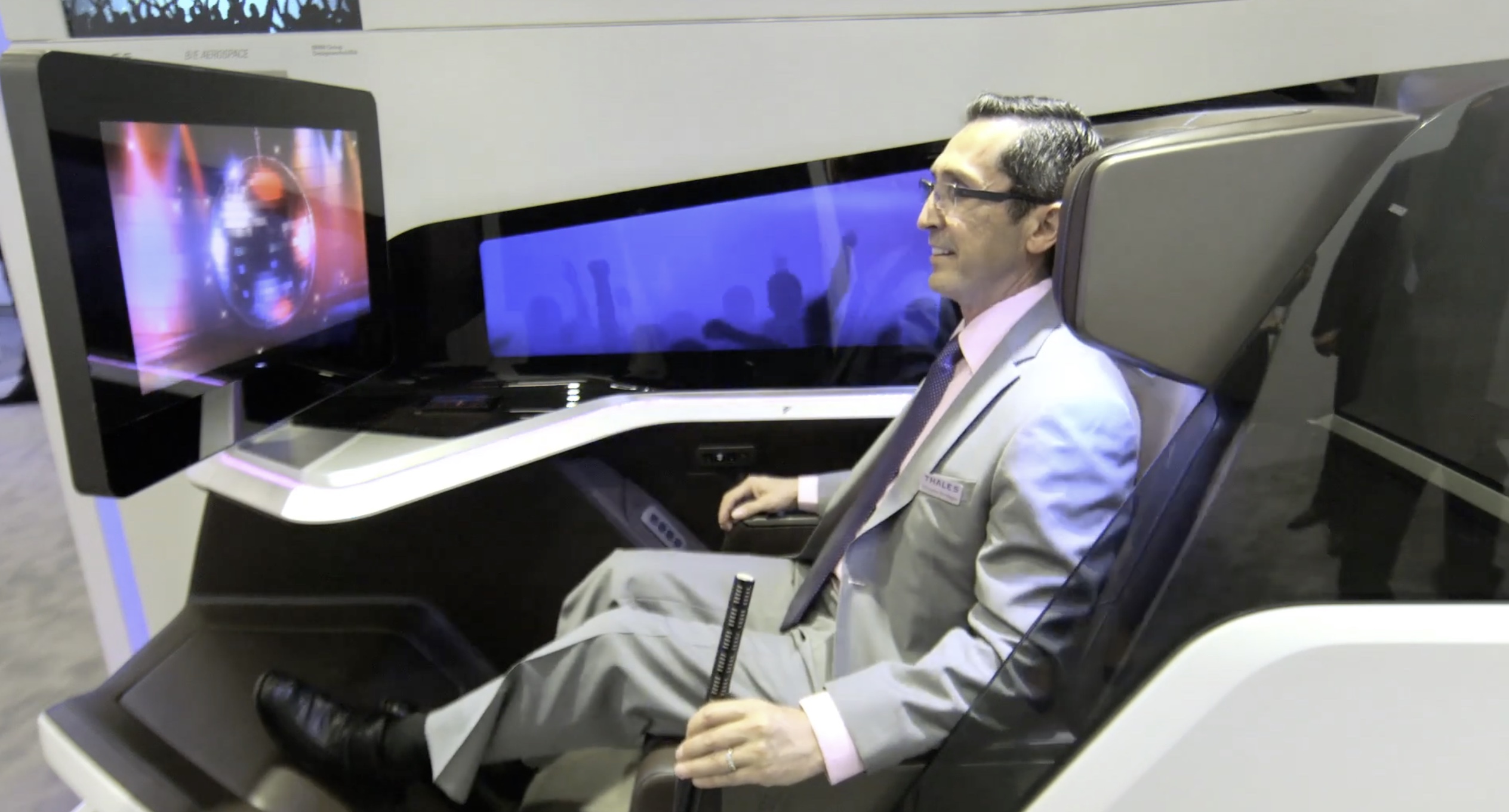 man watching a tv