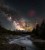 Taking advantage of the April new moon, I set out to capture my first Milky Way image of 2025. With promising conditions forecast across southern Poland, I returned to the Tatra Mountains, a region I often revisit with my camera, this time exploring the BiaĆka Gorge in JurgĂłw, a location I had not photographed before. From this vantage point, the Milky Way rises above the Tatras, which in early spring still carry the lingering traces of winter. What drew me most to this scene was the contrast between the dark, rugged landscape and the richness of the sky. The galactic core emerges just above the mountain horizon, accompanied by the subtle colors of the dust and nebulae within the Rho Ophiuchi region. In the foreground, the river creates a natural leading line, guiding the eye from the earth toward the mountains and into the night sky, visually connecting the terrestrial and the cosmic. Beyond the final image, astrophotography is equally about the experience in the field, often shared with others who are drawn to the same conditions and moments, united by a common appreciation for the night sky.
