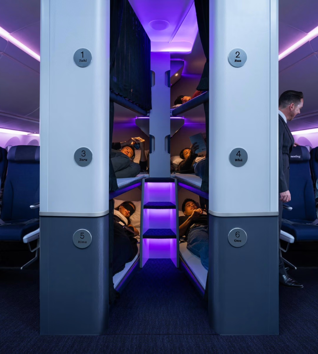 airline bunk beds