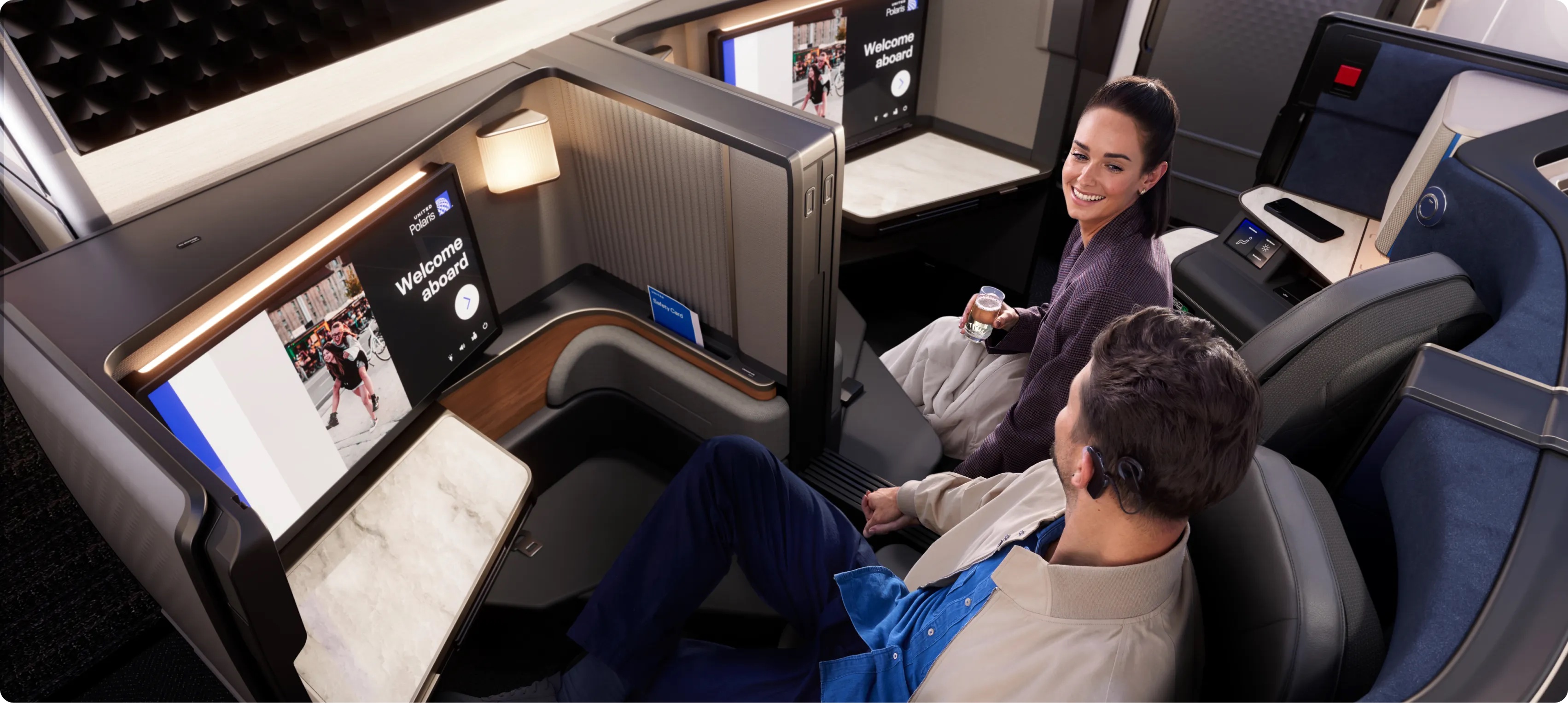 fancy business class seats