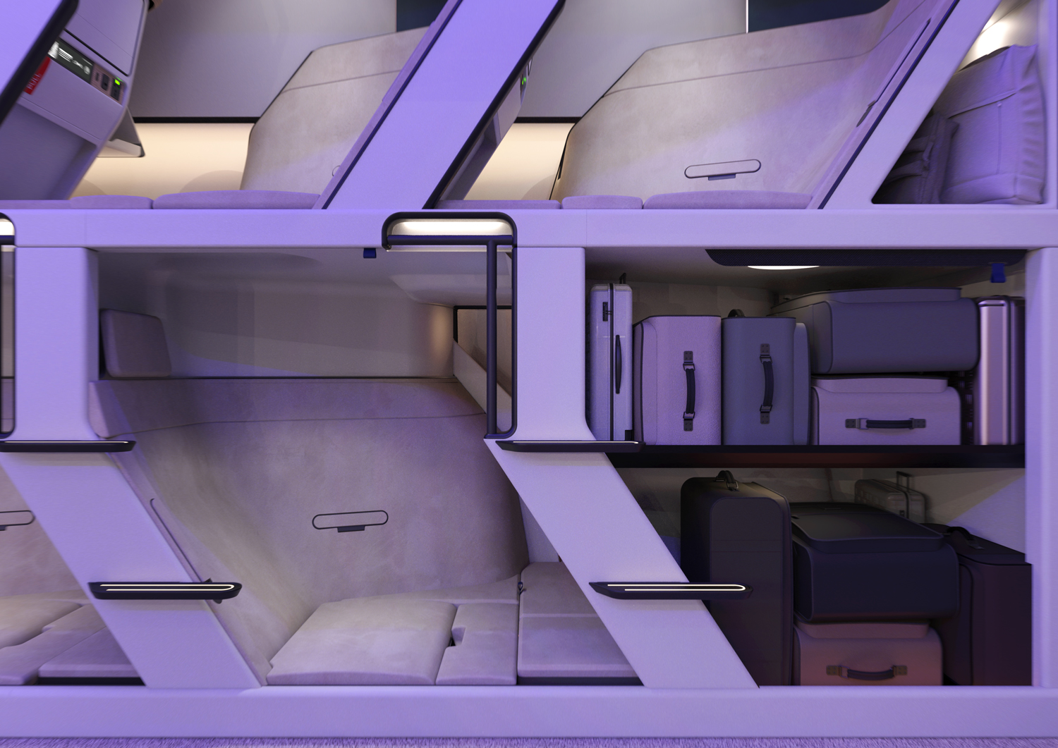 stacked seats