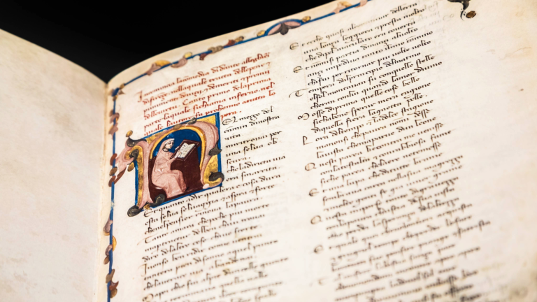 pages from a manuscript
