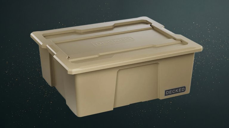 Decked Payloader 32 storage bin