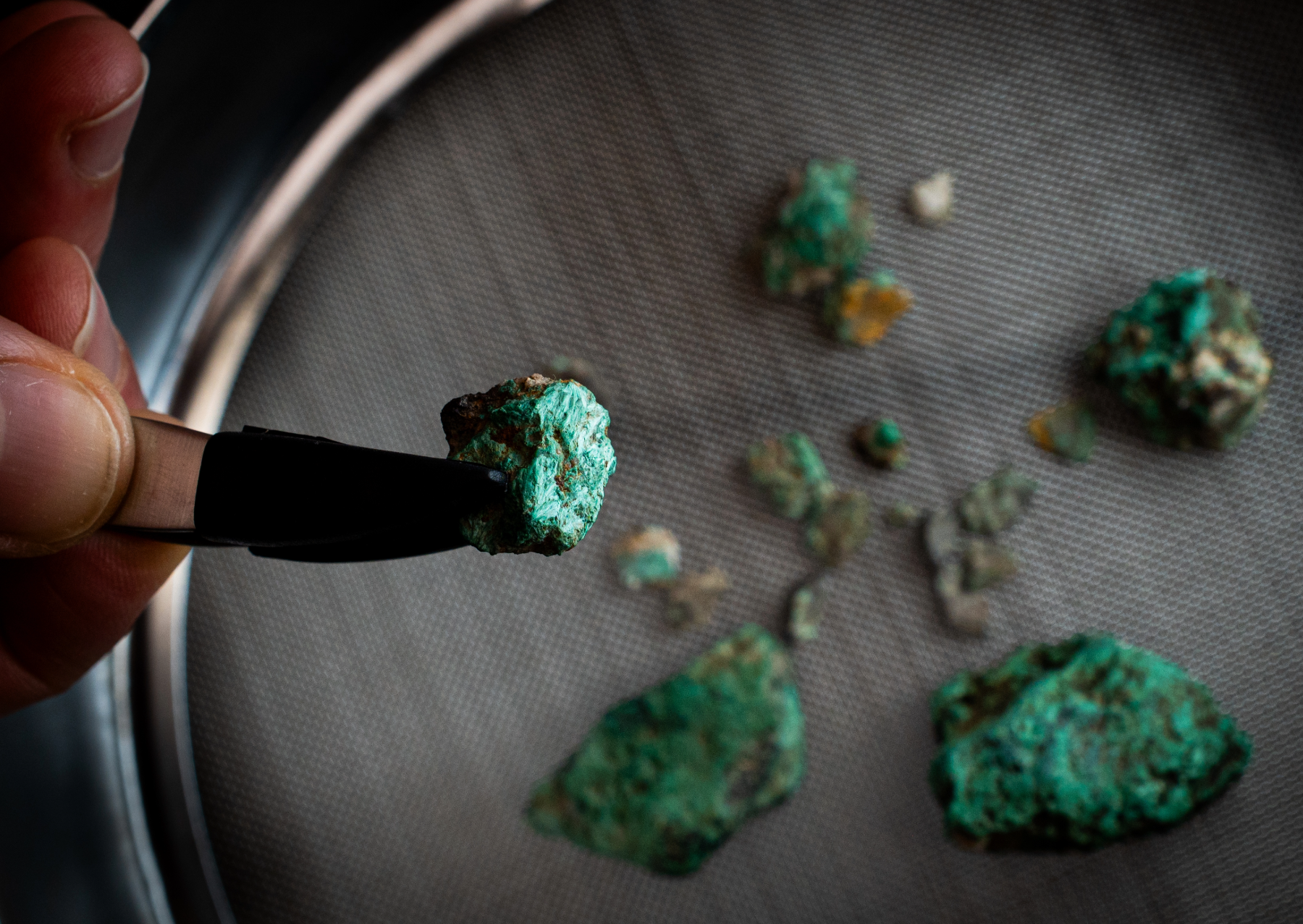 green minerals