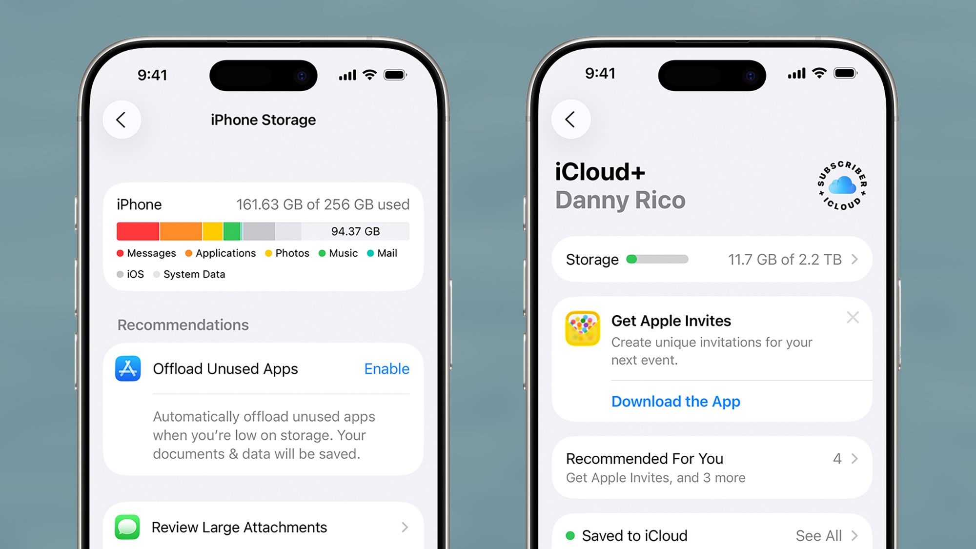 screenshot of iphone
