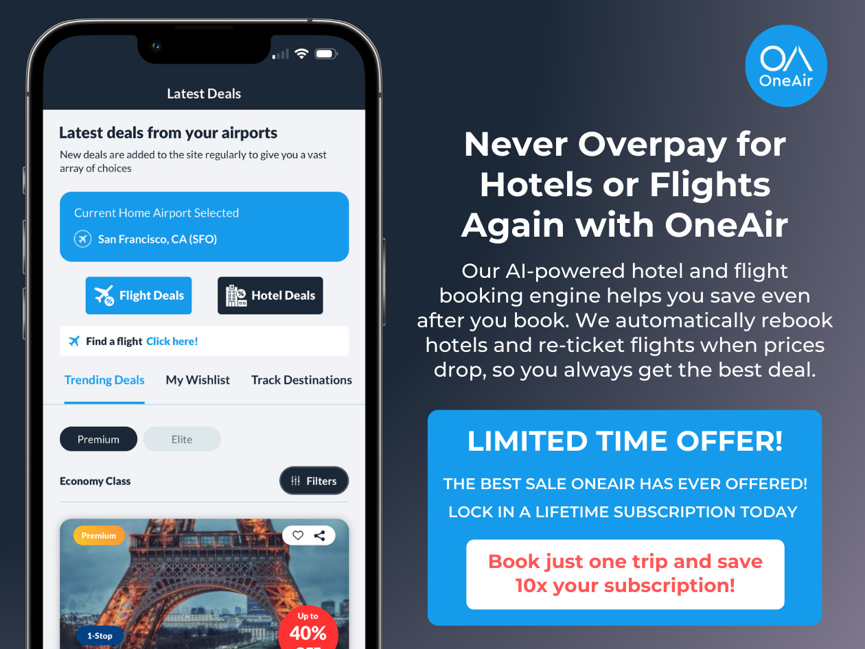Inside image for get cheaper flights and hotel stays for the rest of your life Stack Commerce sponsored deal