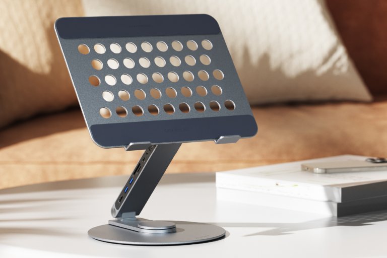 Primary image for multitaskers who need more ports this 8-in-1 usb-c hub stand is on sale Stack Commerce sponsored deal