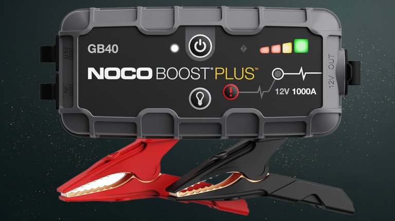 NOCO boost jump starter and battery pack.
