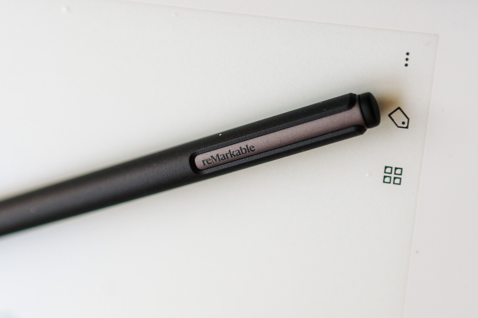 reMarkable advanced marker has a built-in eraser