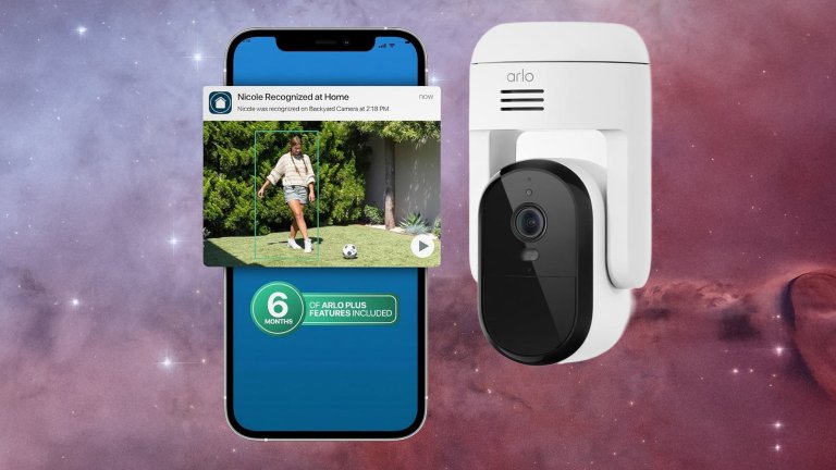 Arlo Essential Pan Tilt Security Camera 2K
