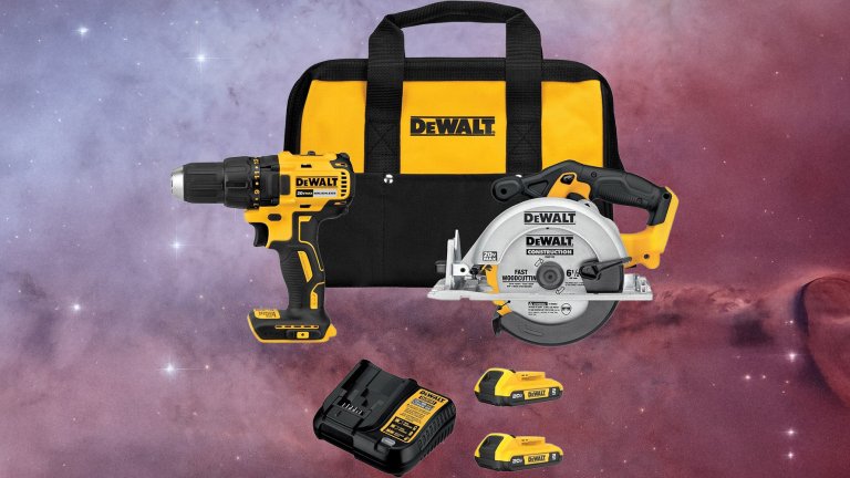 DEWALT 20V MAX Cordless Drill Driver and Circular Saw Combo Kit