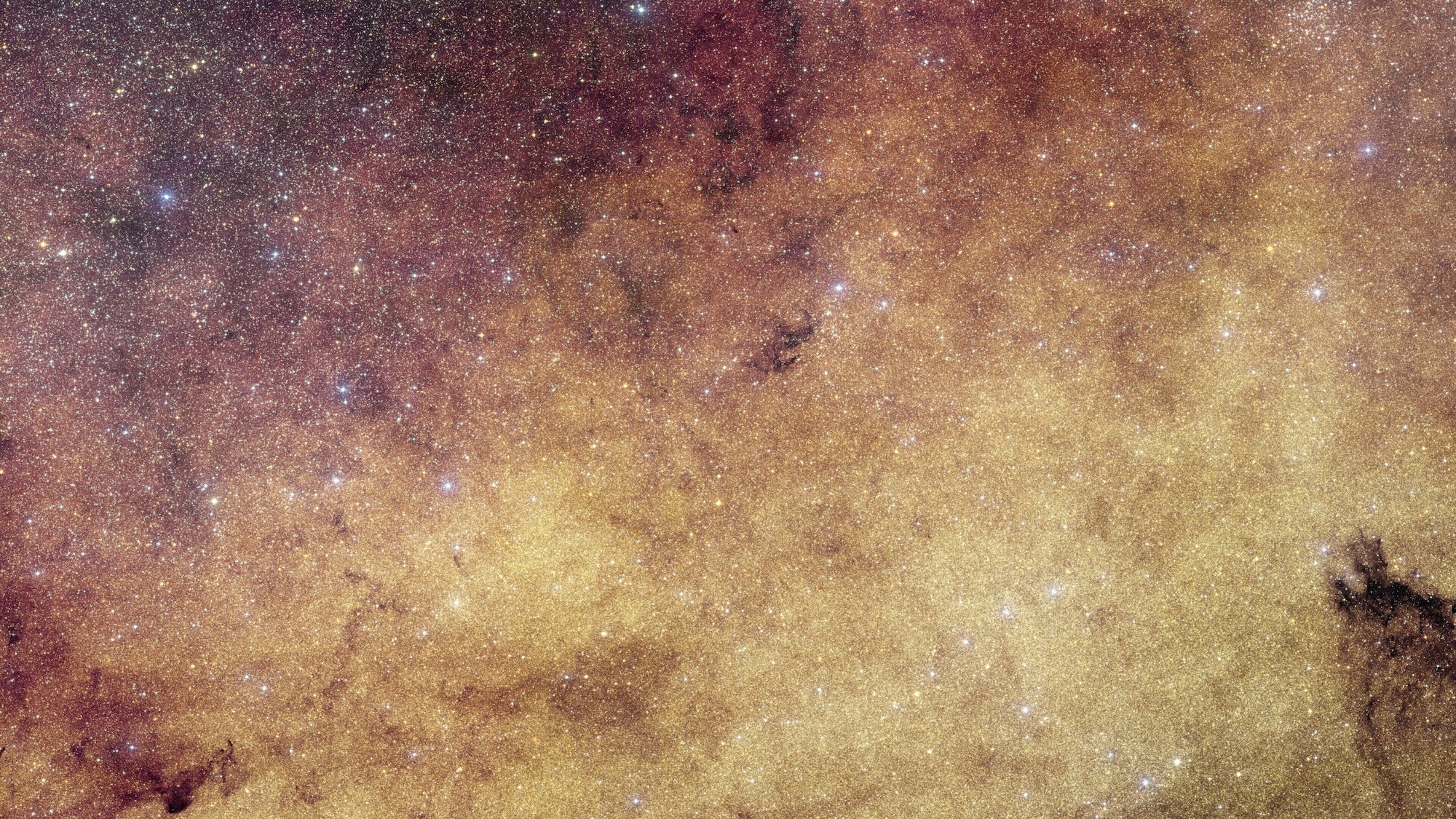Milky Wayです。 Over 60 million stars dazzle in new image of the Milky Way