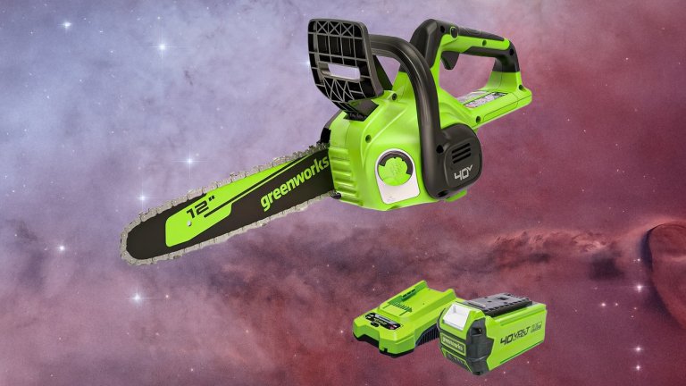 Greenworks 40V 12" Cordless Compact Chainsaw